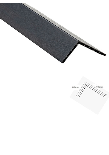 Plastik Köşebent Pervaz 60 X 90 Mm