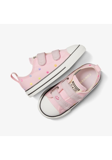 Converse Chuck Taylor All Star 2v Polka Dots Bebek Pembe Sneaker A10715c Pembe