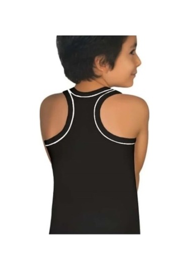 Tutku Erkek Çocuk Siyah Spor Atlet 6'lı Paket 0130 Siyah