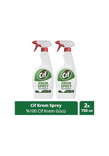 Cif Krem Sprey 750ml X 2