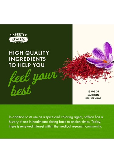 Swanson Full Saffron Safran Whole Ground Stigmas Mood Support