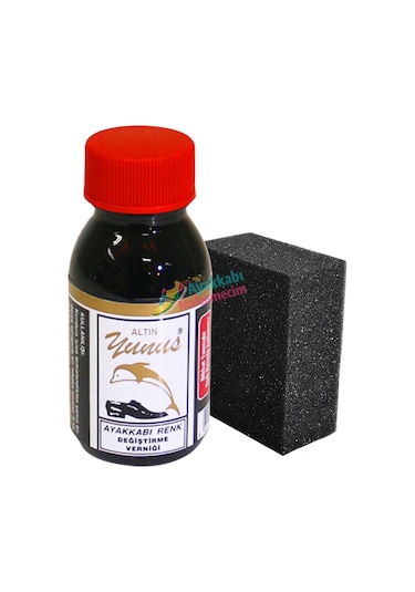 Altın Yunus Ayakkabı Renk Değiştirici Boya 75 CC + Sünger