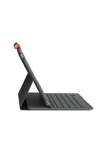 Logitech Slim Folio 10.2" Ipad 7. 8. 9. Nesil İle Uyumlu Klavyeli Tablet Kılıfı - Gri