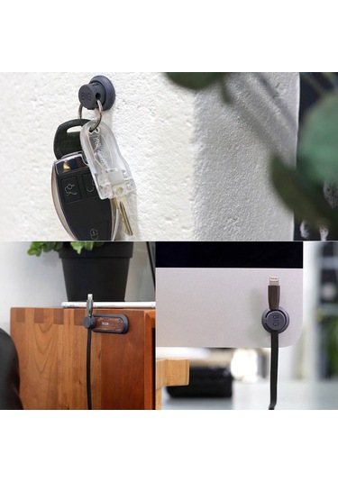 Xiyyadms Ahşap Kablolu Organizatör, Orman Ağacı, Masaüstü/ev/ofis Kablolarını Düzenleyici, Usb/şarj Kablosu Tutucu, Sıcaklıklı Tasarım