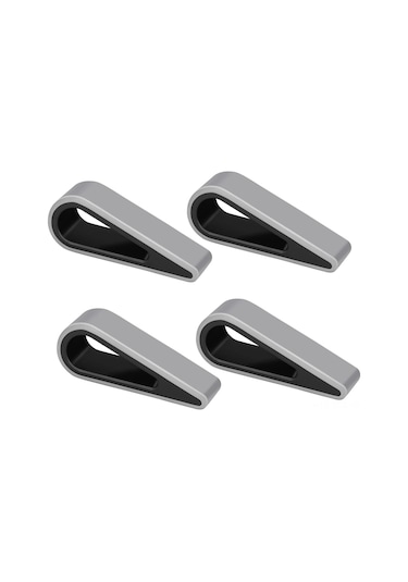 Springsun Dizüstü Bilgisayar Soğutucu Standı - Evrensel Klavye Tutucu - Oyuncu Ve Ofis İçin Kablosuz 4'lü Soğutucu Aparatlı Gri Taban