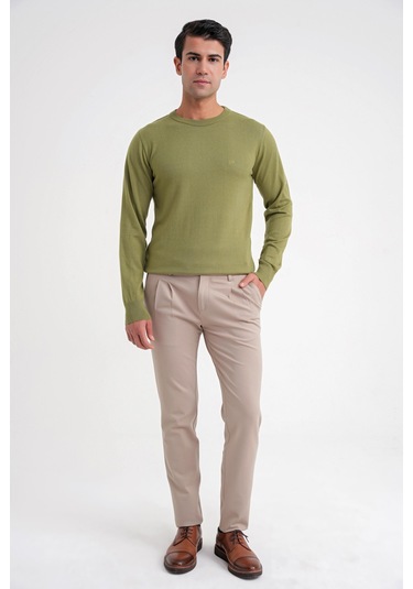 Tr 875 Triko Slim Hakı Basic Haki