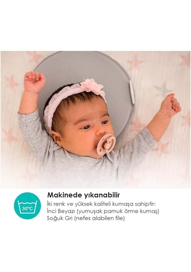 Bblüv Pilö Düz Kafa Yastığı Beyaz