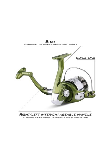 İplik Balıkçılık Reel 5 + 1 Rulman Topları 1000-4000 Serisi Metal İplik Makarası Tekne Kaya Balıkçılık Tekerlek 1000 Serisi
