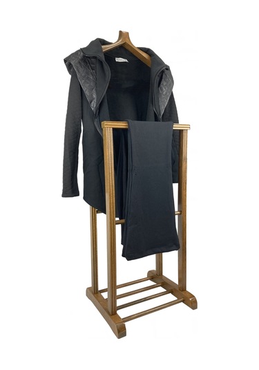 Melada Mobilya Gürgen İkili Dilsiz Uşak Cilalı Ceviz Basic Ceviz