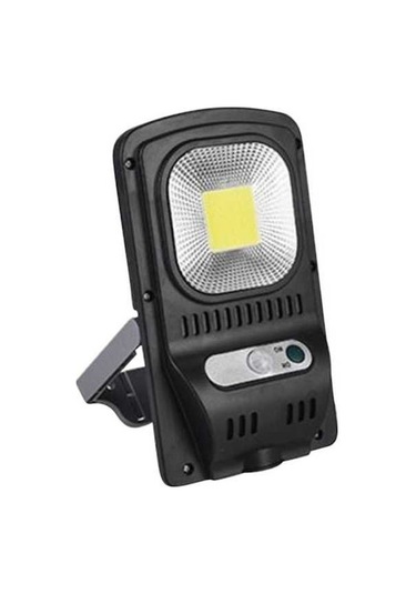 Pazly 30 Cob Led, 120 Hareket Sensörlü, Ip65 Su Geçirmez Güneş Enerjili Dış Mekan Duvar Lambası, Siyah, 183x100x39 Mm