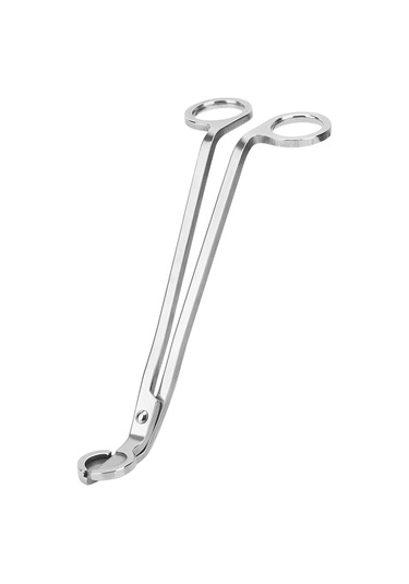 Cilalı Paslanmaz Çelik Mum Fitili Düzeltici Gümüş