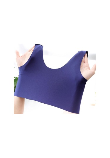 Kırmızı Kadınlar İçin Telsiz Dantel Sütyen Artı Boyutu Yelek Lingerie Ince Fincan Sütyen Günlük Giyim Kırmızı