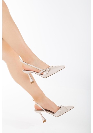 Valerya Kadın Yüksek Topuklu Rugan Stiletto Ayakkabı VALERYA34780 001