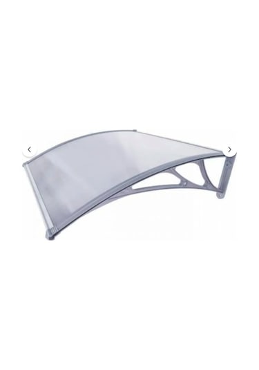 Kapı Üstü Pratik Sundurma 120 X 60 Cm Gri Gri