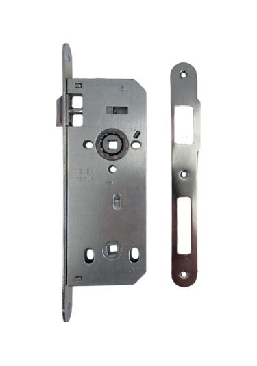 Oval 40mm Gömme İç Kapı Wc Kilidi Tuvalet Ve Banyo Kapısı Kilidi Wc 23mmx40mm