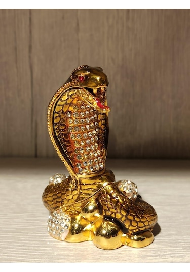 Swarovski Taşlı Yılan Mücevherlik / Dekoratif Biblo