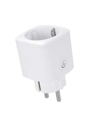 Pazly 16a Akıllı Wifi Priz - Google Home Uyumlu, Uzaktan Kontrol, Zamanlayıcı, Ses Komutu, Enerji Takibi, Beyaz