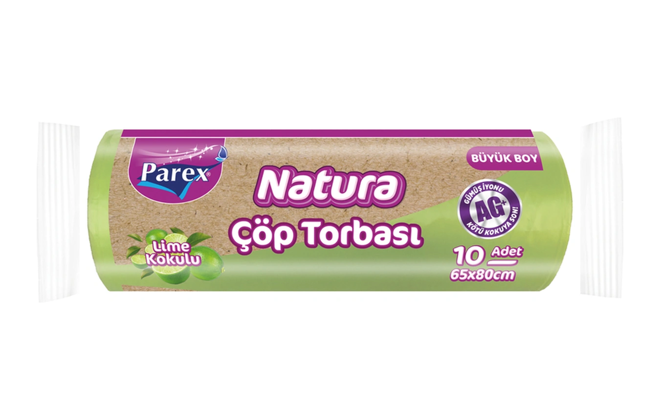 Natura Çöp Torbası Büyük Boy 10'lu 65 X 80 Cm