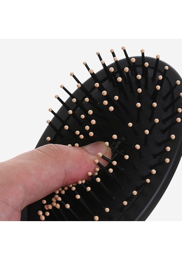 Beautybıgbang Anti-statik Kıvırcık Saç Tarak Ev Erkekler Ve Kadınlar Kuaförlük Tarak Masaj Tarak Kaburga Tarak Sevimli İç Toka Şekli Rulo Tarak