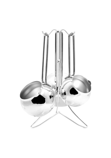 Cvs Dn 12201 Standlı Cezve Seti Gümüş