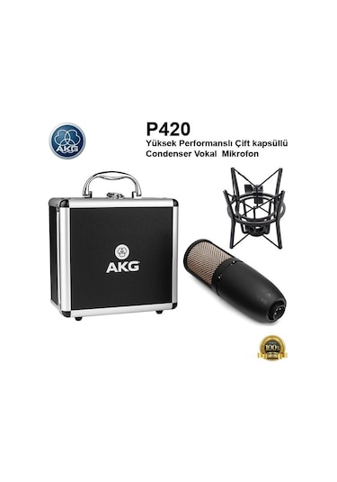Akg P420 Condenser Vokal Mikrofon