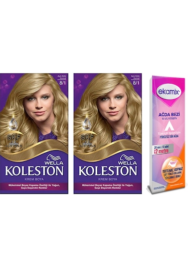Koleston Krem Boya 8/1 Küllü Kumral 2 Adet