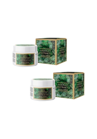 Ukko Aksöğüt Ekstraktlı Masaj Kremi 2 x 100 ML