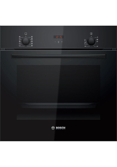 Bosch HBF512BB1T - POP6C6P30O - DWK64PJ60T Siyah Ankastre Set