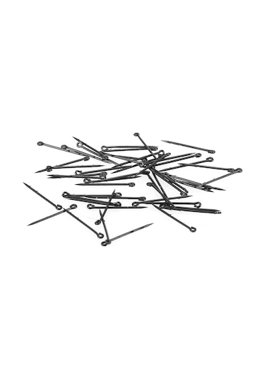 Vkemall Yüksek Karbon Çelikli 18mm İğne Seti 50 Adet - İğne İçi Balık Yemi Tutucu, Barbeli, Balık Tutucu Aksesuarı