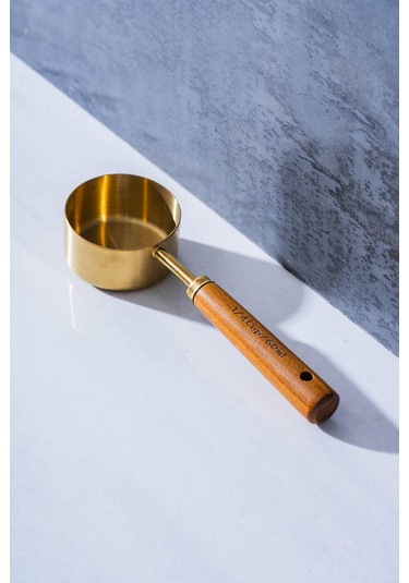 Dose Çelik Ölçü Kaşığı - 60 Ml Gold