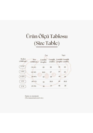 Brokoli Baskılı Bebek Alt Üst Takım Hardal