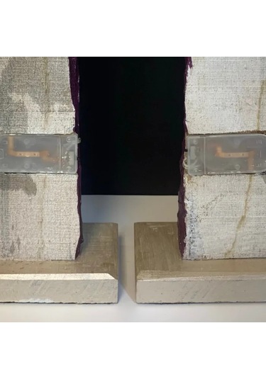 Uretti-yaşar 3037 - El Yapımı 2'li Dekoratif Kalp Desenli Lamba 2 Adet