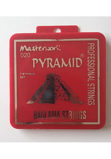 Pyramid 0.20 Uzun Sap Bağlama Saz Teli+Tezene