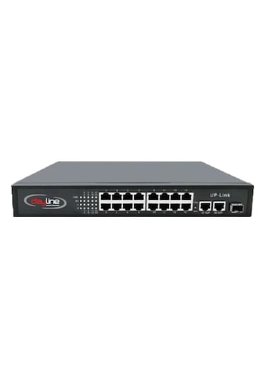 -dl-3316pf Uyumlu 16 Port Poe Switch Siyah-135703