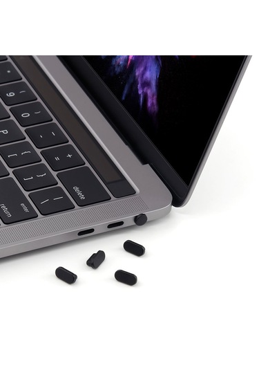 Enkay MacBook 12" / MacBook Pro 13.3" Toz Fişleri 5 Adet
