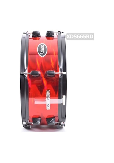 Extreme Xds665 Rd - Metalik Kırmızı Akustik Davul Seti