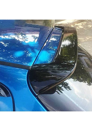 Peugeot 206 Bagaj Üstü Spoiler Parlak Siyah Spoyler Plastik İthal