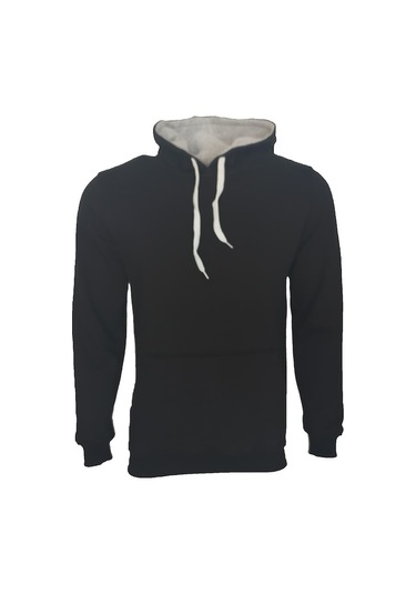 Kapşonlu Ve Cepli Sweat Bordo