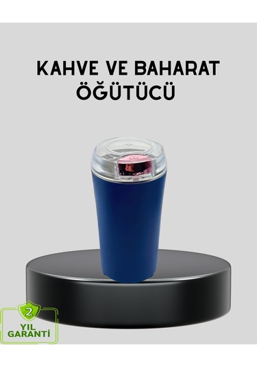 Paslanmaz Çelik Kahve Ve Baharat Öğütücü Otomatik Mekanizma Renkli