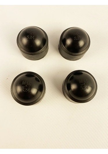 Lamel66 M16 Cıvata Ve Somun Kapakları, 10 Adet 304316127 Siyah