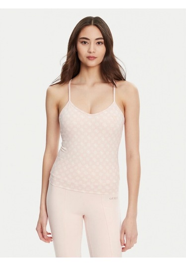 Guess Peony Kadın Çok Renkli Aktif Top V5yp11mc03w-p6fo Çok Renkli