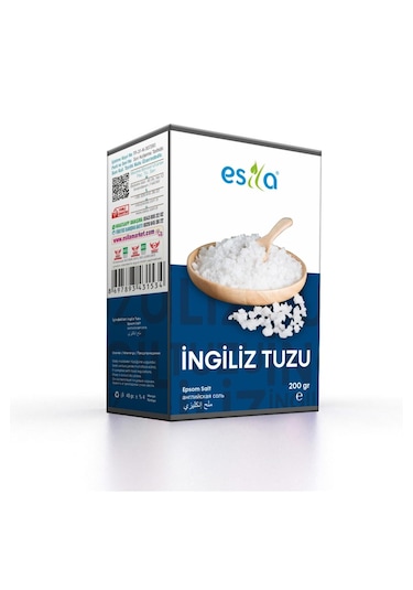 Esila İngiliz Epsom Tuzu Tuzu Magnezyum Sülfat 200 G