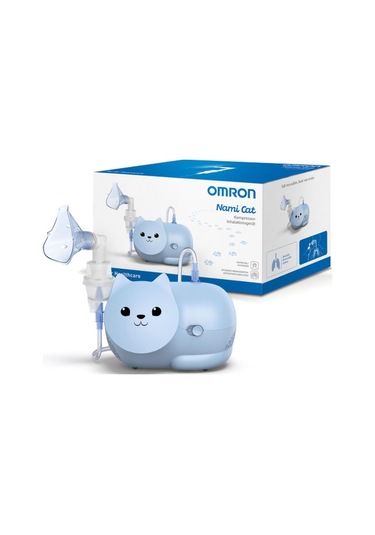 Omron  NE-C303K-KDE Nami Cat Çocuklara Uygun Sevimli Nebulizatör