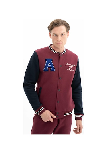 Arma Erkek Şık Tarz Cepli Regular Fit Düğme Kapamalı Kolej Mont Sweatshirt 001 Arma Erkek Şık Tarz Cepli Regular Fit Düğme Kapamalı Kolej Mont Sweatshirt 001