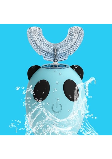 Sones U Şeklinde Güzellik Aleti Ultrasonik Titreşim Diş Usb Şarjlı Çocuk Elektrikli Diş Fırçası, Stil: 8-15 Yaş Arası Pembe