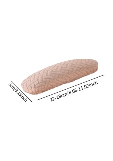 Suntek 2 Adet Ofis Koltuğu Kol Dayama Kılıfları Bej