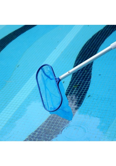 Suofeng Yüzme Havuzu Temizleme Ağı - Derin Su Yaprak Toplama Filesi, Dayanıklı Pp Malzeme Mavi