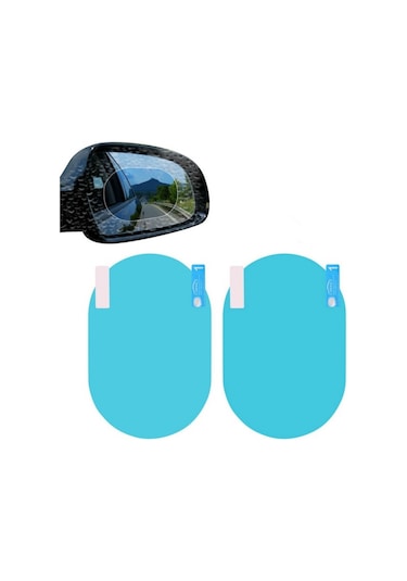 Space Ayna Yağmur Kaydırıcı Film 14,5 Cm 10cm Oval / Cafı214