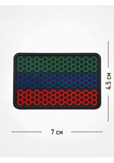 Tactochno Pvx Vurgu Şeridi "dağıstan Petekleri" Siyah Arka Plan 197279028