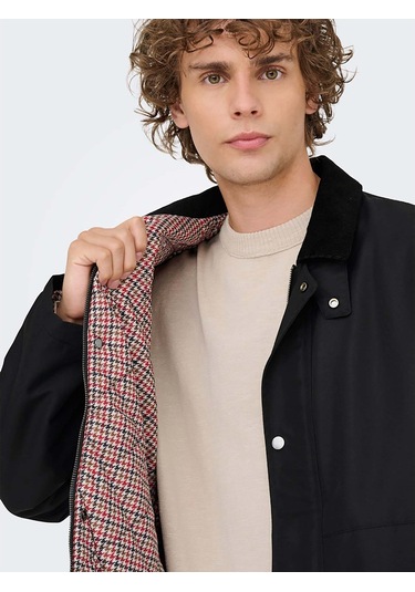 Only & Sons Kosmo Erkek Siyah Ceket 22034856-b Siyah